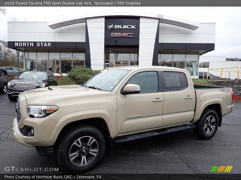 Quicksand / TRD Graphite 2019 Toyota Tacoma TRD Sport Double Cab 4x4