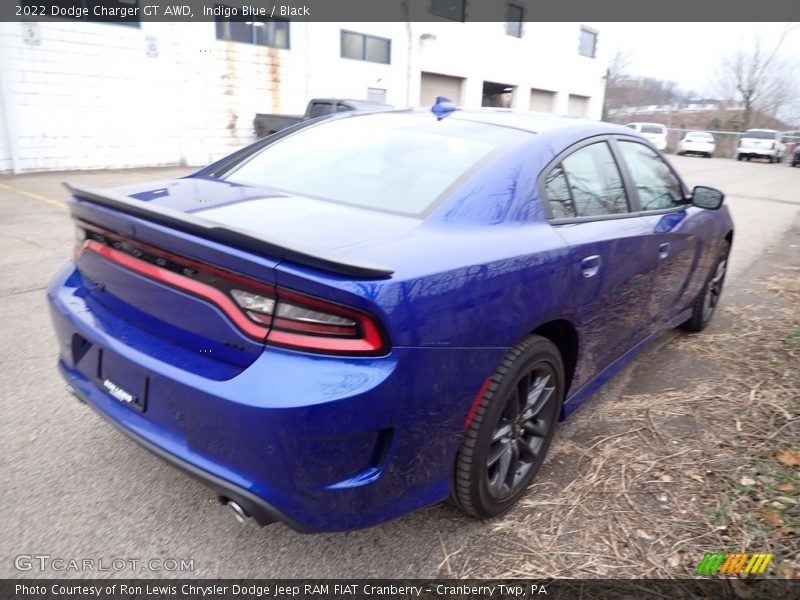 Indigo Blue / Black 2022 Dodge Charger GT AWD