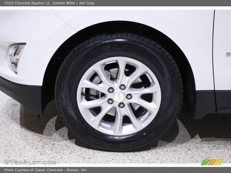 Summit White / Ash Gray 2020 Chevrolet Equinox LS