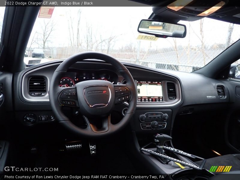 Indigo Blue / Black 2022 Dodge Charger GT AWD