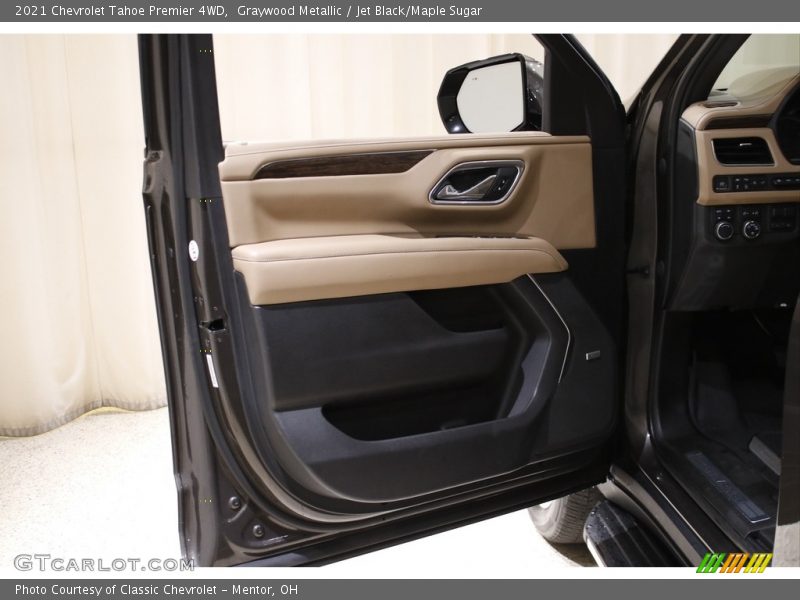 Graywood Metallic / Jet Black/Maple Sugar 2021 Chevrolet Tahoe Premier 4WD
