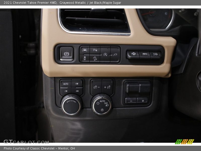 Graywood Metallic / Jet Black/Maple Sugar 2021 Chevrolet Tahoe Premier 4WD