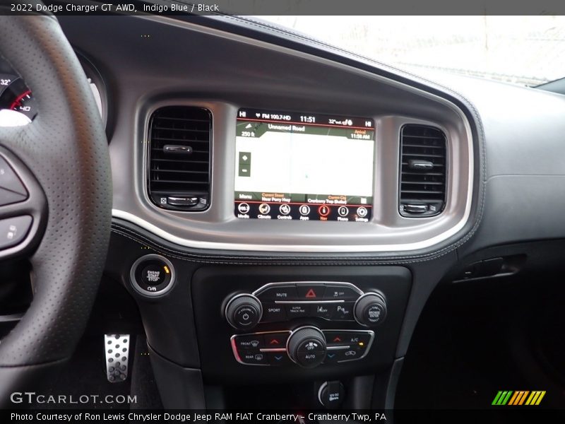 Controls of 2022 Charger GT AWD
