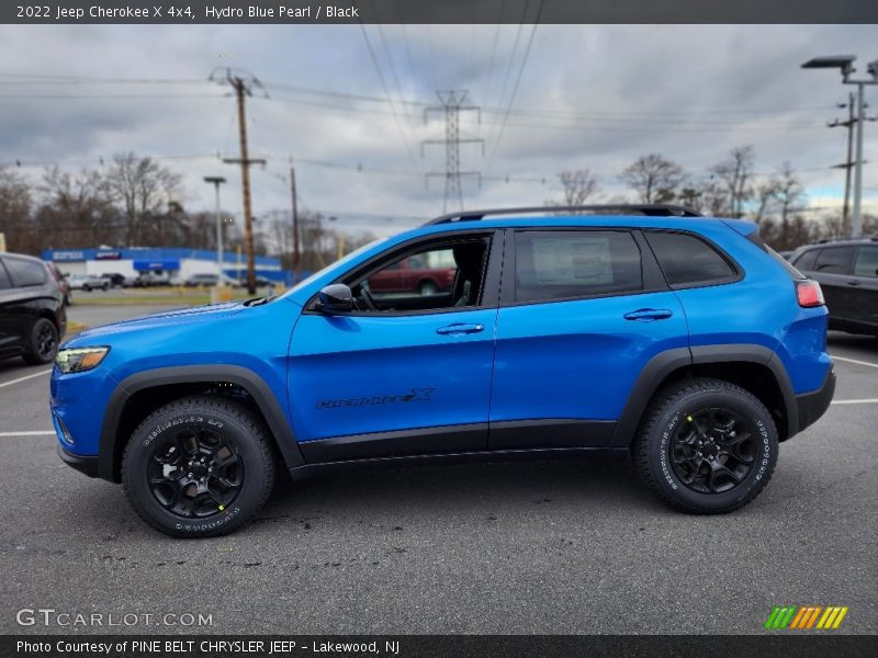  2022 Cherokee X 4x4 Hydro Blue Pearl