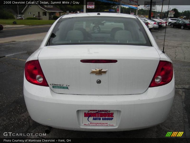 Summit White / Gray 2008 Chevrolet Cobalt LT Sedan