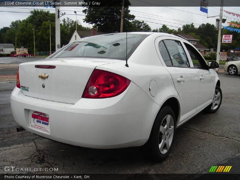 Summit White / Gray 2008 Chevrolet Cobalt LT Sedan