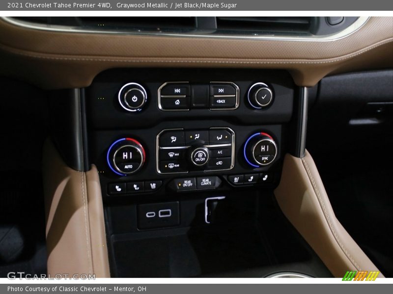 Graywood Metallic / Jet Black/Maple Sugar 2021 Chevrolet Tahoe Premier 4WD