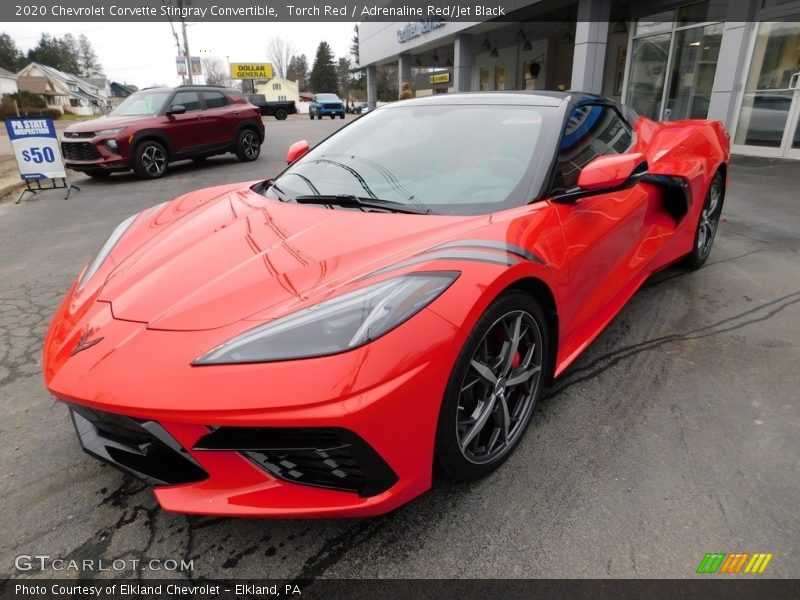 Torch Red / Adrenaline Red/Jet Black 2020 Chevrolet Corvette Stingray Convertible