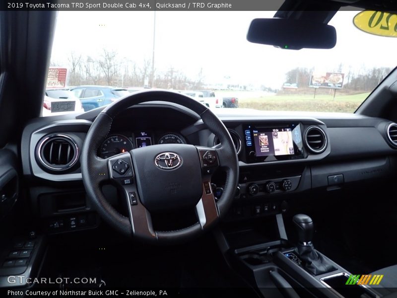 Dashboard of 2019 Tacoma TRD Sport Double Cab 4x4
