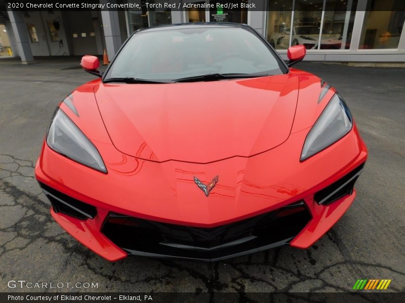 Torch Red / Adrenaline Red/Jet Black 2020 Chevrolet Corvette Stingray Convertible