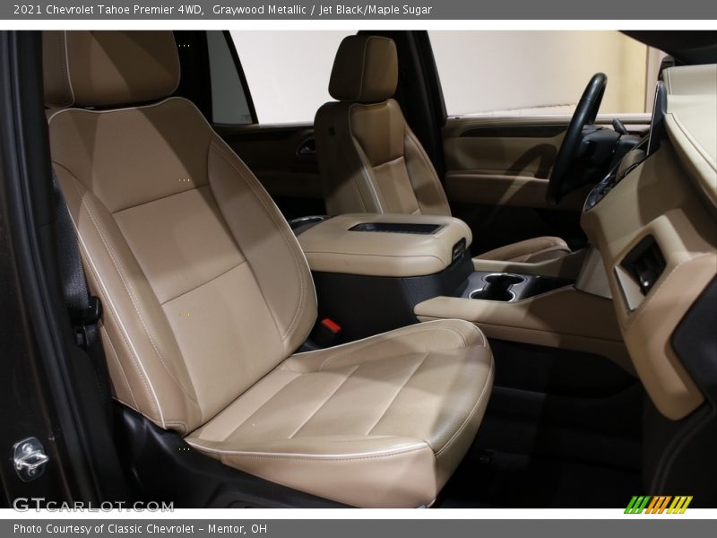 Graywood Metallic / Jet Black/Maple Sugar 2021 Chevrolet Tahoe Premier 4WD