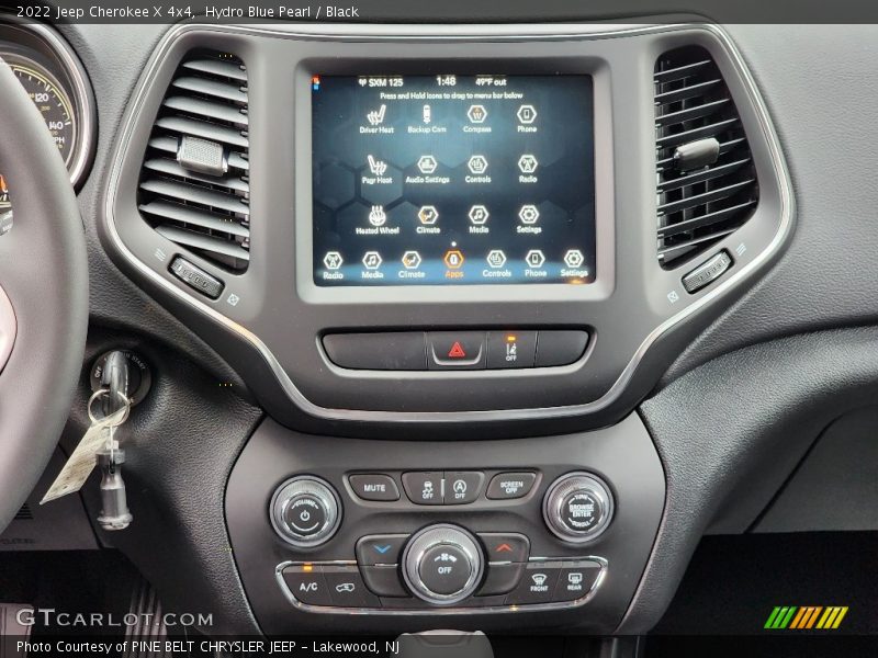 Controls of 2022 Cherokee X 4x4