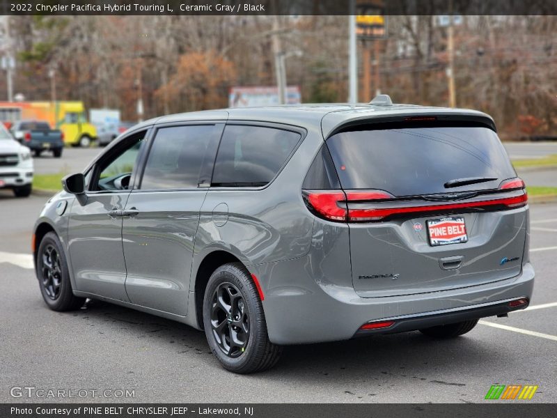 Ceramic Gray / Black 2022 Chrysler Pacifica Hybrid Touring L