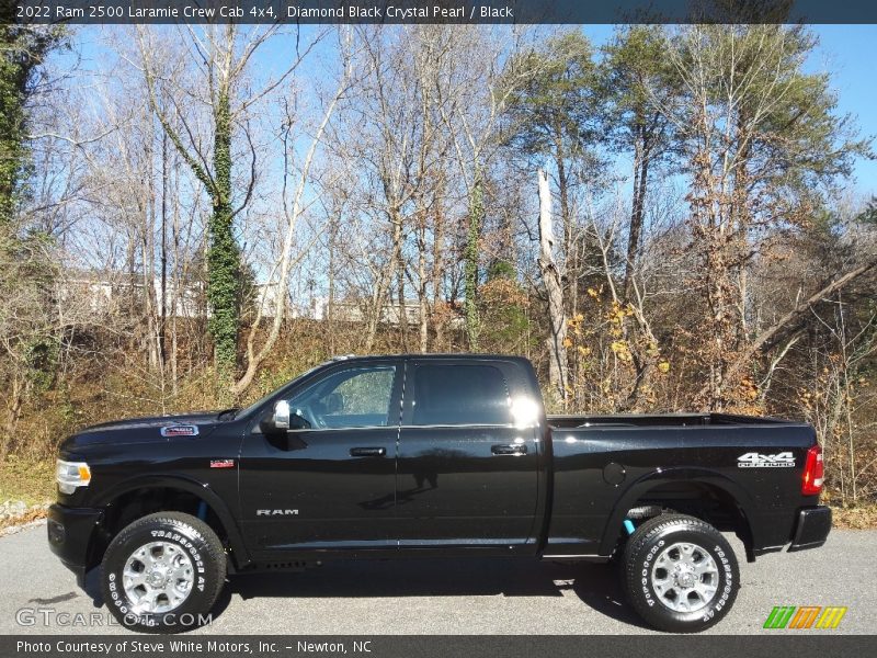 Diamond Black Crystal Pearl / Black 2022 Ram 2500 Laramie Crew Cab 4x4