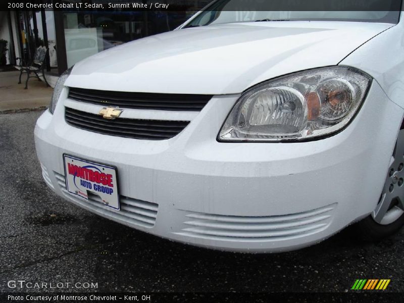 Summit White / Gray 2008 Chevrolet Cobalt LT Sedan