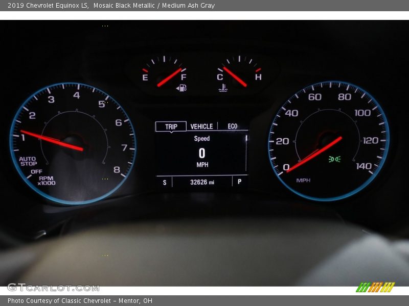 Mosaic Black Metallic / Medium Ash Gray 2019 Chevrolet Equinox LS