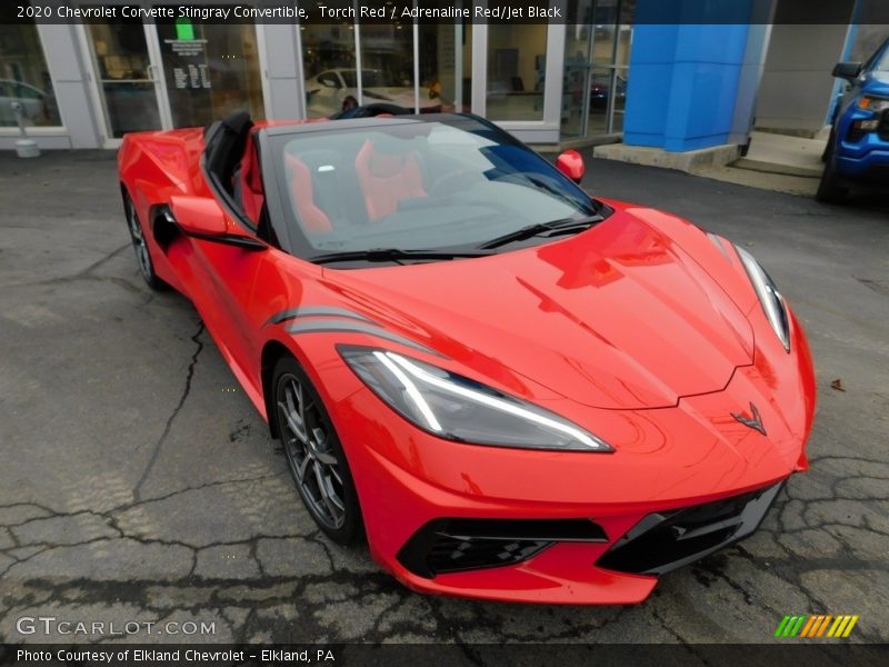 Torch Red / Adrenaline Red/Jet Black 2020 Chevrolet Corvette Stingray Convertible