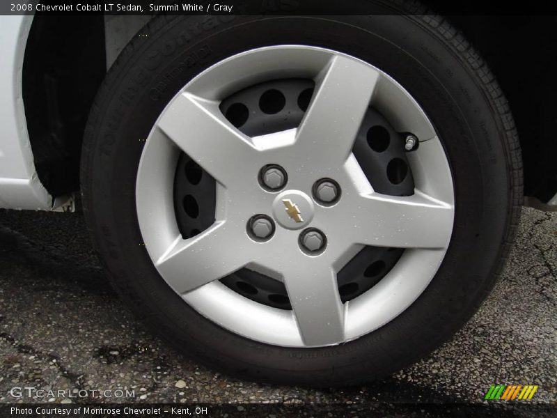 Summit White / Gray 2008 Chevrolet Cobalt LT Sedan