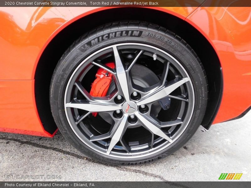 2020 Corvette Stingray Convertible Wheel