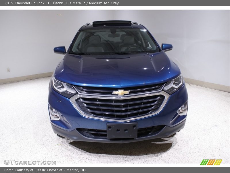 Pacific Blue Metallic / Medium Ash Gray 2019 Chevrolet Equinox LT