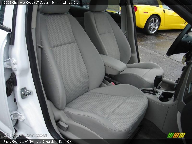 Summit White / Gray 2008 Chevrolet Cobalt LT Sedan