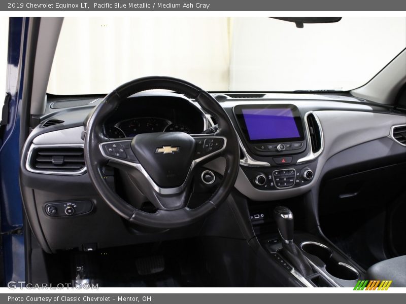 Pacific Blue Metallic / Medium Ash Gray 2019 Chevrolet Equinox LT