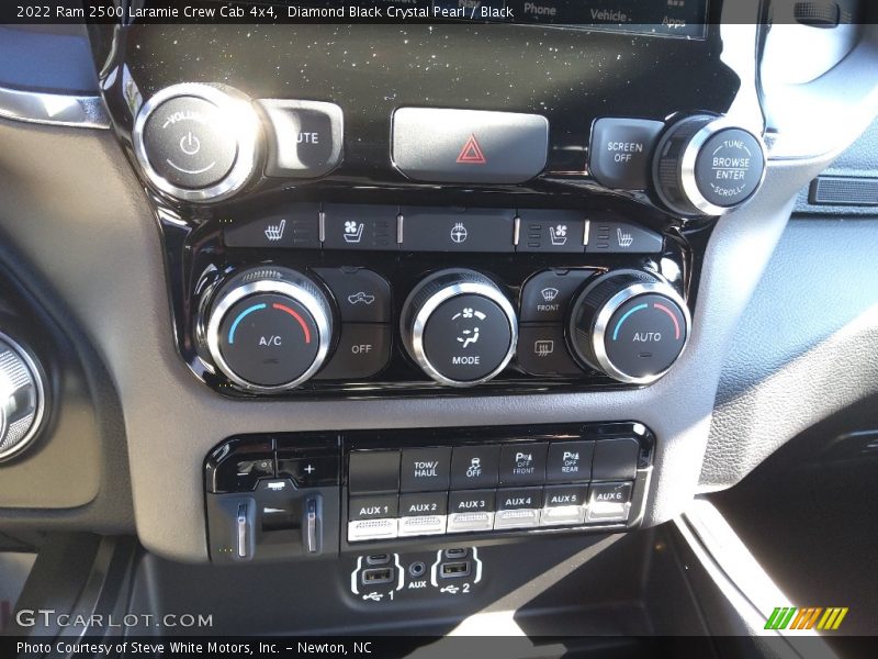 Diamond Black Crystal Pearl / Black 2022 Ram 2500 Laramie Crew Cab 4x4