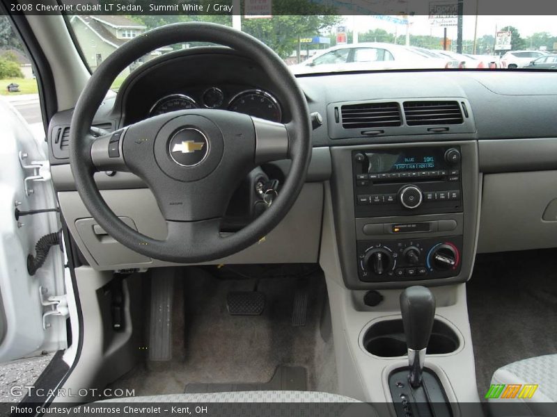Summit White / Gray 2008 Chevrolet Cobalt LT Sedan