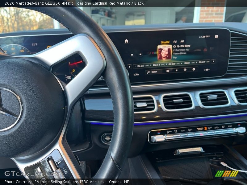 designo Cardinal Red Metallic / Black 2020 Mercedes-Benz GLE 350 4Matic