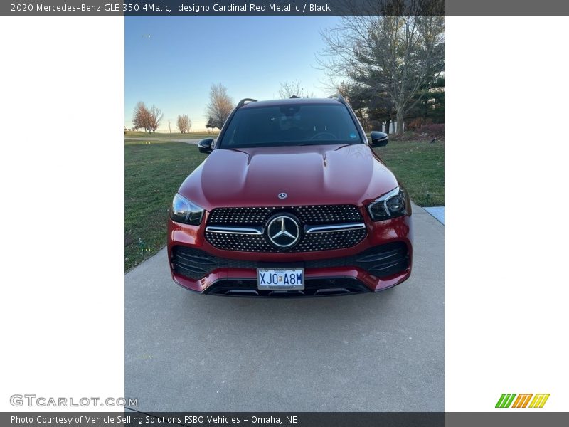 designo Cardinal Red Metallic / Black 2020 Mercedes-Benz GLE 350 4Matic