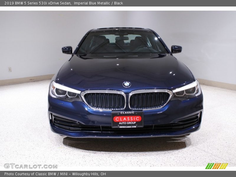 Imperial Blue Metallic / Black 2019 BMW 5 Series 530i xDrive Sedan