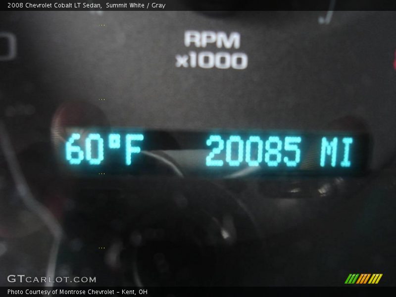 Summit White / Gray 2008 Chevrolet Cobalt LT Sedan