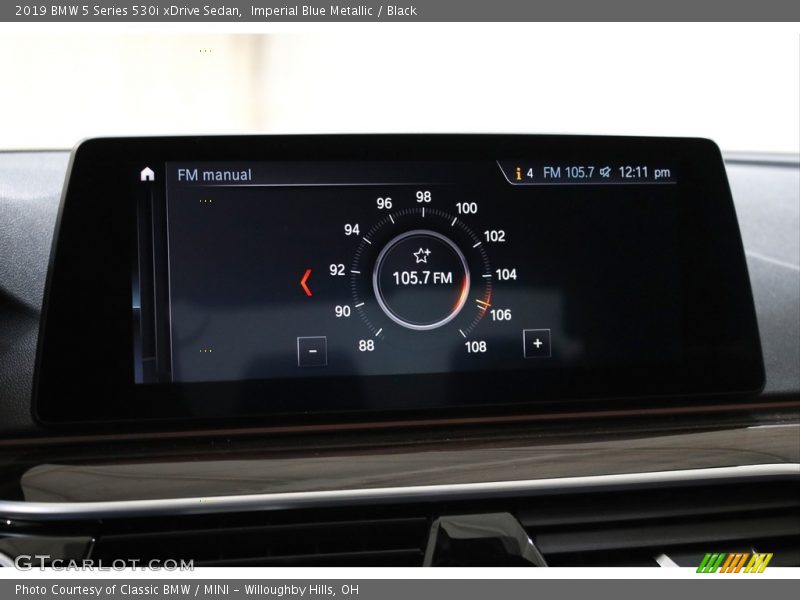 Imperial Blue Metallic / Black 2019 BMW 5 Series 530i xDrive Sedan