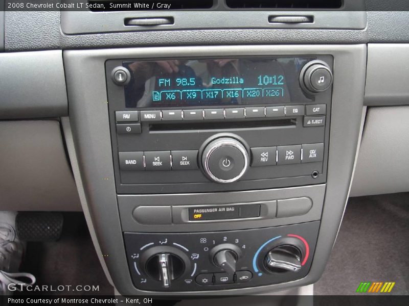 Summit White / Gray 2008 Chevrolet Cobalt LT Sedan