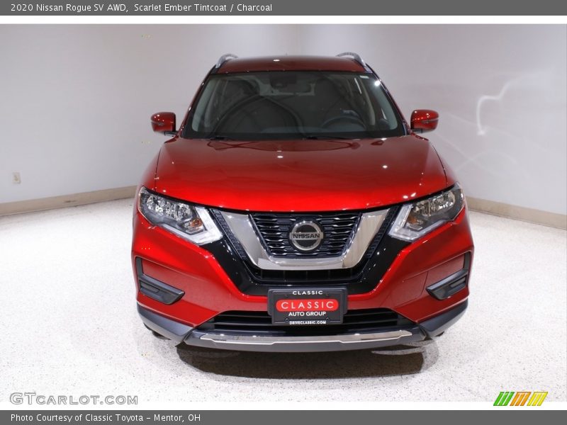 Scarlet Ember Tintcoat / Charcoal 2020 Nissan Rogue SV AWD