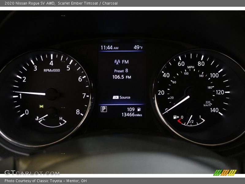  2020 Rogue SV AWD SV AWD Gauges