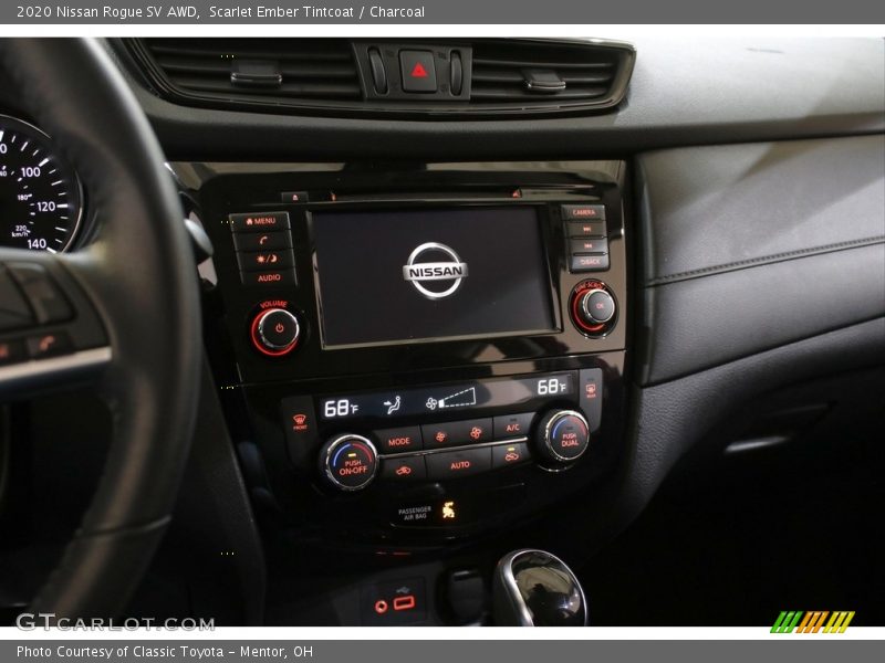 Scarlet Ember Tintcoat / Charcoal 2020 Nissan Rogue SV AWD