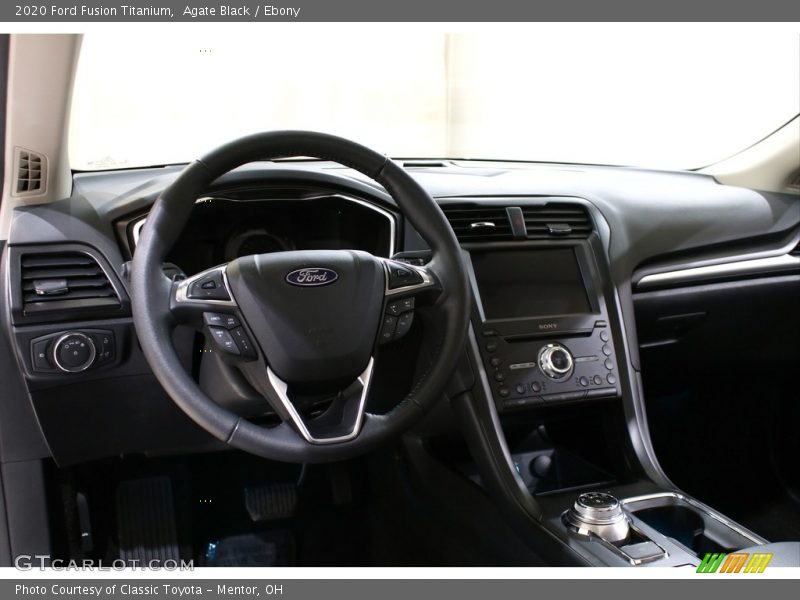 Dashboard of 2020 Fusion Titanium