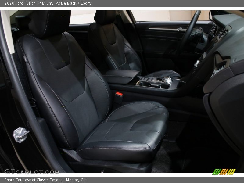Agate Black / Ebony 2020 Ford Fusion Titanium