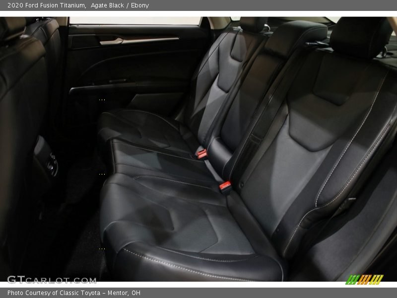 Rear Seat of 2020 Fusion Titanium