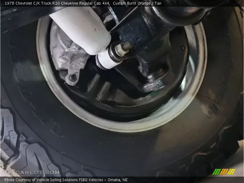 Custom Burnt Orange / Tan 1978 Chevrolet C/K Truck K10 Cheyenne Regular Cab 4x4