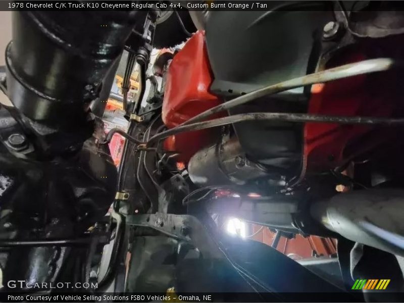 Custom Burnt Orange / Tan 1978 Chevrolet C/K Truck K10 Cheyenne Regular Cab 4x4