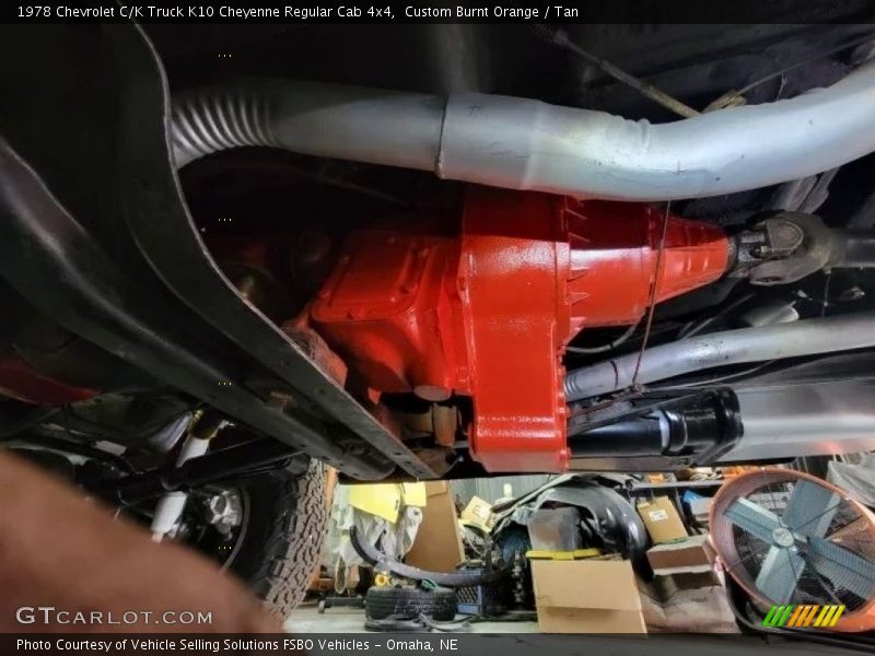 Undercarriage of 1978 C/K Truck K10 Cheyenne Regular Cab 4x4