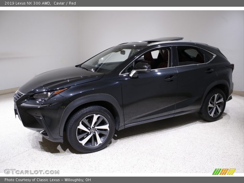 Caviar / Red 2019 Lexus NX 300 AWD