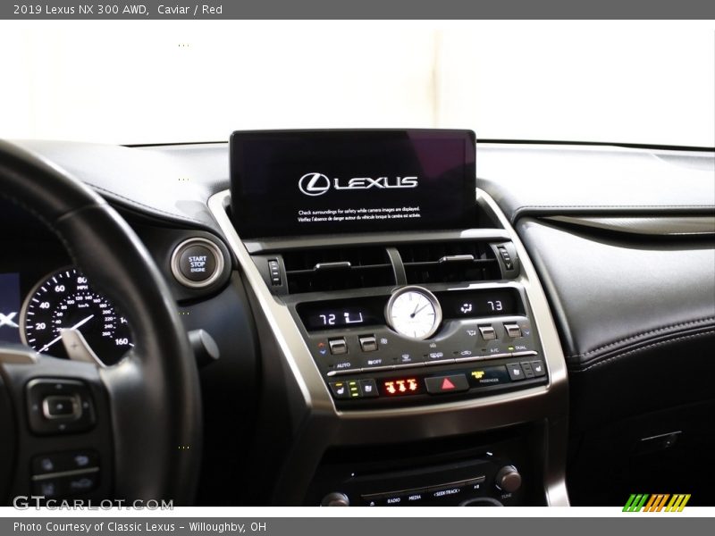Caviar / Red 2019 Lexus NX 300 AWD
