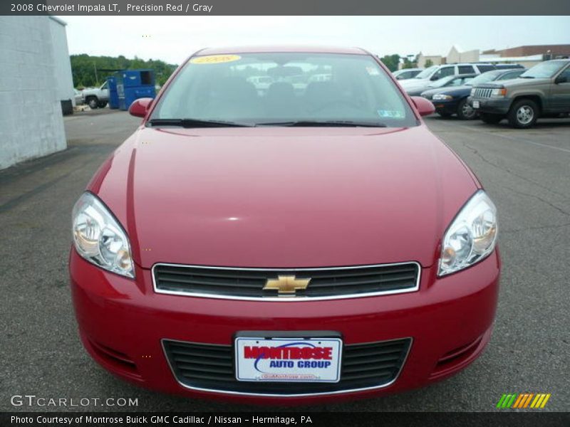 Precision Red / Gray 2008 Chevrolet Impala LT