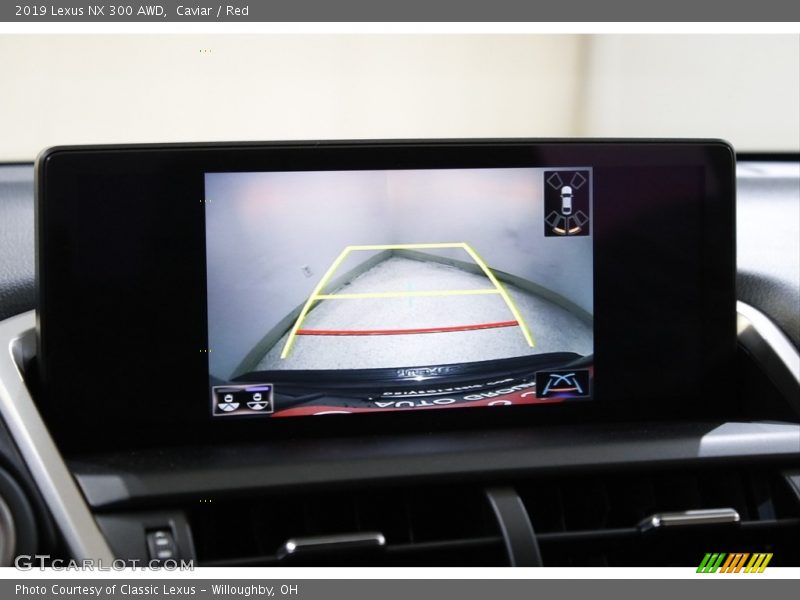 Caviar / Red 2019 Lexus NX 300 AWD