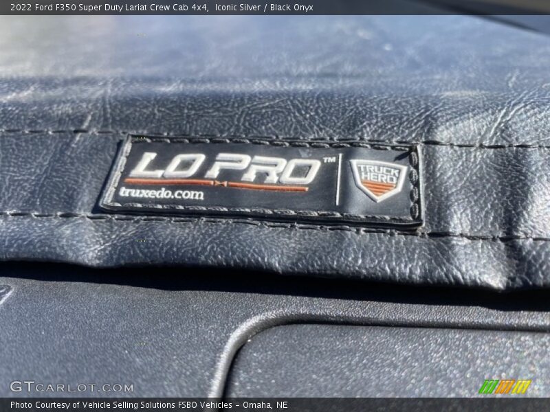 Iconic Silver / Black Onyx 2022 Ford F350 Super Duty Lariat Crew Cab 4x4