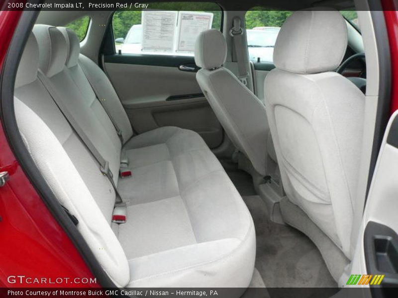 Precision Red / Gray 2008 Chevrolet Impala LT