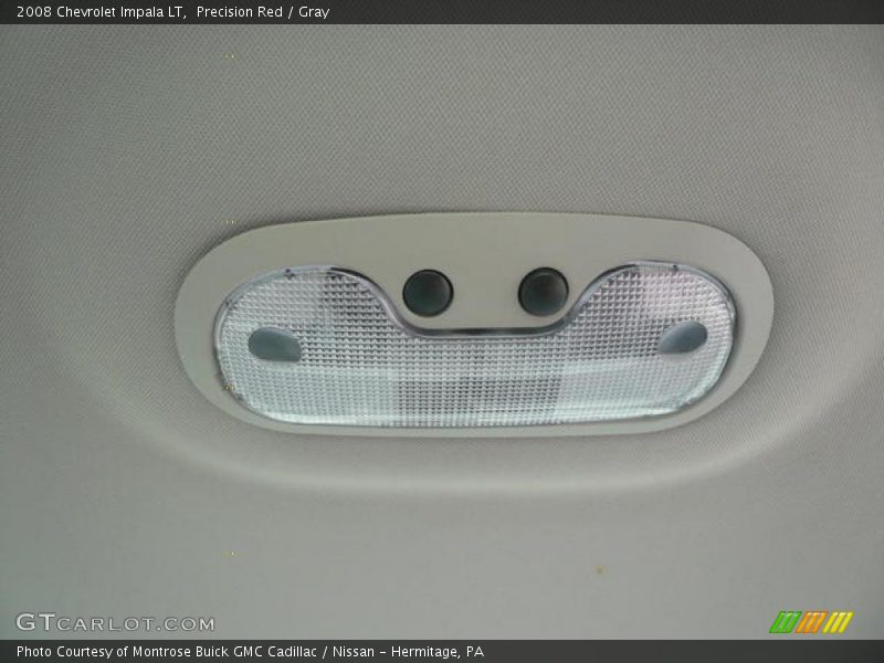 Precision Red / Gray 2008 Chevrolet Impala LT